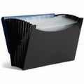 Smead Letter Expanding File, Black, 8 1/2" Width x 11" Length, SMD70863