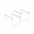 Smead Hanging Folder Frames, Gray, 2 / Pack, SMD64870