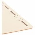 Smead 1/3 Tab Cut Legal Recycled Fastener Folder, Manila, 8 1/2" Width x 14" Length, 50 / Box, SMD19538