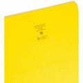 Smead File Folder 17910, Yellow, 8 1/2" Width x 14" Length, 100 / Box, SMD17910