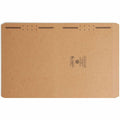 Smead Straight Tab Cut Letter Recycled Fastener Folder, Kraft, 8 1/2" Width x 11" Length, 50 / Box, SMD14813