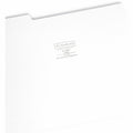 Smead Colored 1/3 Tab Cut Letter Recycled Top Tab File Folder, White, 8 1/2" Width x 11" Length, 100 / Box, SMD12843