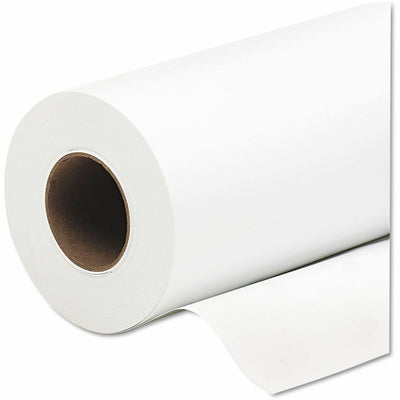 HP Universal Satin Photo Paper, White, 24 1/64" x 100 1/16 ft, 1 Roll, HEWQ8920A