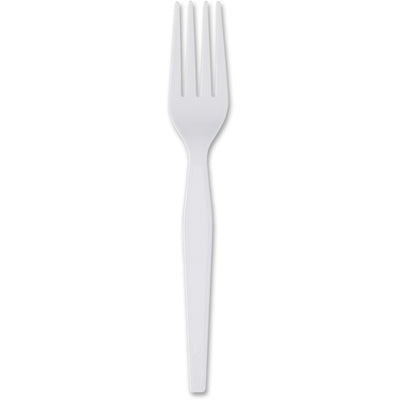 Georgia Pacific . Dixie Heavyweight Disposable Forks by GP Pro, White, 1000 / Carton, DXEFH217