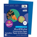Pacon SunWorks Construction Paper, Brite Blue, 50 / Pack, PAC7503