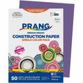 Dixon Ticonderoga Prang Construction Paper, Violet, 1 Pack, PAC7203