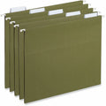 Universal Hanging File Folder Plastic Index Tab, Clear, 25 / Pack, UNV42215