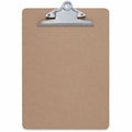 Universal Hardboard Clipboard, Brown, 8 1/2" Width x 11" Length, UNV40304