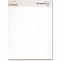 Universal Self-Stick Easel Pad, Unruled, 25 x 30, White, 30 Sheets, 2/Carton, UNV35603
