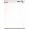 Universal Self-Stick Easel Pad, Unruled, 25 x 30, White, 30 Sheets, 2/Carton, UNV35603