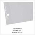 Universal Deluxe Write-On/Erasable Tab Index, 8-Tab, 11 x 8.5, White, White Tabs, 1 Set, UNV20818