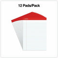 Universal Notepad, 8 1/2" x 11 3/4", 1 Dozen, UNV20630