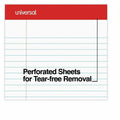 Universal Notepad, 8 1/2" x 11 3/4", 1 Dozen, UNV20630