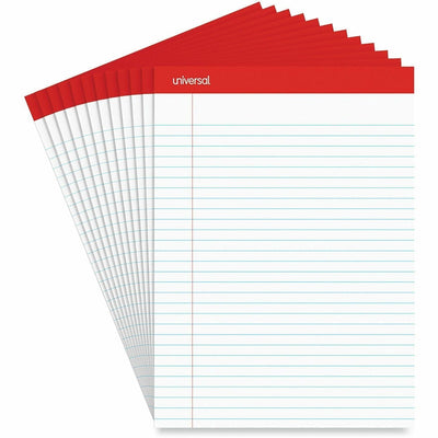 Universal Notepad, 8 1/2" x 11 3/4", 1 Dozen, UNV20630