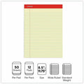 Universal Notepad, 8 1/2" x 11 3/4", 1 Dozen, UNV10630