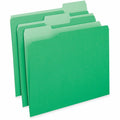 Universal 1/3 Tab Cut Letter Top Tab File Folder, 8 1/2" Width x 11" Length, 100 Box, UNV10502