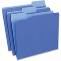 Universal 1/3 Tab Cut Letter Top Tab File Folder, 8 1/2" Width x 11" Length, 100 Box, UNV10501