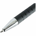 Universal Ballpoint Pen, Retractable, Medium 1 mm, Black Ink, Black Barrel, Dozen, 1 Dozen, UNV15510