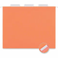 Universal 1/5 Tab Cut Letter Hanging Folder, Yellow, 8 1/2" Width x 11" Length, 25 Box, UNV14121