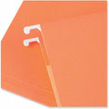 Universal 1/5 Tab Cut Letter Hanging Folder, Yellow, 8 1/2" Width x 11" Length, 25 Box, UNV14121