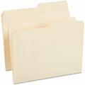 Universal 1/2 Tab Cut Letter Top Tab File Folder, 8 1/2" Width x 11" Length, 100 Box, UNV12112