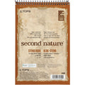 TOPS Second Nature Spiral Steno Notebook, 6" x 9", 4 / Pack, TOP74690