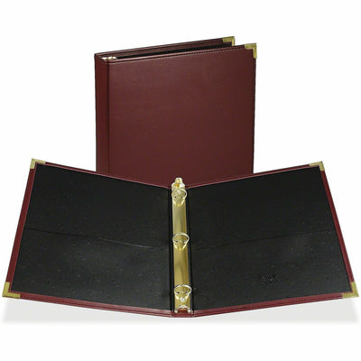 Samsill Classic Collection Binder, Burgundy, 8 1/2" Width x 11" Length, SAM15134