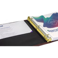Samsill Classic Collection Binder, Burgundy, 8 1/2" Width x 11" Length, SAM15134