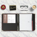 Samsill Classic Collection Binder, Burgundy, 8 1/2" Width x 11" Length, SAM15134