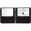 Samsill Classic Collection Binder, Burgundy, 8 1/2" Width x 11" Length, SAM15134
