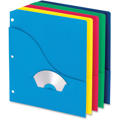 TOPS Pendaflex Letter Recycled Pocket Folder, Strawberry, 8 1/2" Width x 11" Length, 1 Pack — view 1
