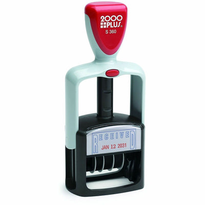 Cosco 2000 Plus S360 RECEIVED Two-Color Dater, COS011034