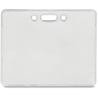 Advantus Proximity Card Horizontal Badge Holder, Clear, 50 / Pack, AVT75450