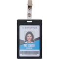 Advantus Badge Clip with ID Badge Holder, 1 Box, AVT75410