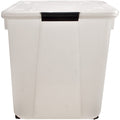 Advantus 15-gallon Rolling Storage Tub, Clear, AVT34009