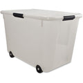 Advantus 15-gallon Rolling Storage Tub, Clear, AVT34009