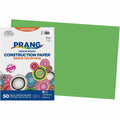 Dixon Ticonderoga Prang Construction Paper, Bright Green, 1 Pack, PAC9607