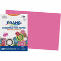 Dixon Ticonderoga Prang Construction Paper, Hot Pink, 1 Pack, PAC9107
