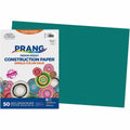 Dixon Ticonderoga Prang Construction Paper, Turquoise, 1 Pack, PAC7707
