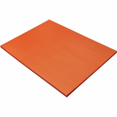 Dixon Ticonderoga Prang Construction Paper, Orange, 1 Pack, PAC6617