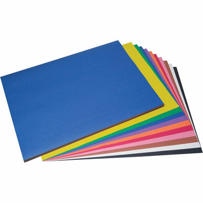 Dixon Ticonderoga Prang Construction Paper, Assorted, 1 Pack, PAC6523