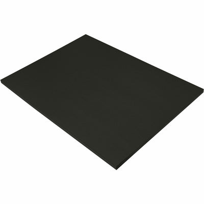 Dixon Ticonderoga Prang Construction Paper, Black, 1 Pack, PAC6317