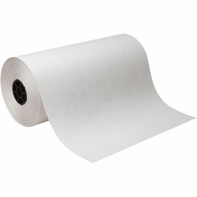 Dixon Ticonderoga Pacon All-purpose Kraft Paper Roll, White, 1 Roll, PAC5618
