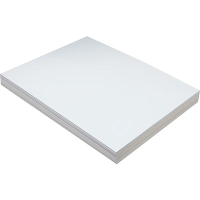 Dixon Ticonderoga Pacon Medium Weight Multipurpose Tagboard, White, 1 Pack, PAC5281