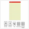 Universal Notepad, 8 1/2" x 14", 1 Dozen, UNV40000