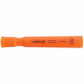 Universal Desk Highlighters, Fluorescent Orange Ink, Chisel Tip, Orange Barrel, Dozen, 1 Dozen, UNV08863