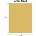 Universal Deluxe Colored Paper, 20 lb Bond Weight, 8.5 x 11, Goldenrod, 500/Ream, UNV11205