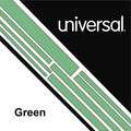 Universal Deluxe Colored Paper, 20 lb Bond Weight, 8.5 x 11, Green, 500/Ream, UNV11203