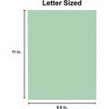 Universal Deluxe Colored Paper, 20 lb Bond Weight, 8.5 x 11, Green, 500/Ream, UNV11203