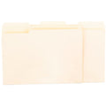 Universal 1/3 Tab Cut Letter Top Tab File Folder, 8 1/2" Width x 11" Length, 100 Box, UNV12213